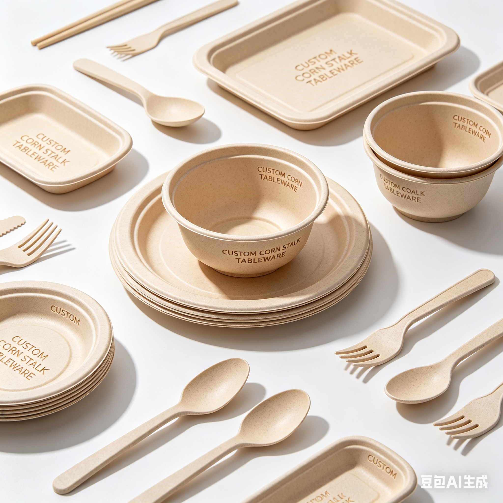 Custom Corn Stalk Tableware