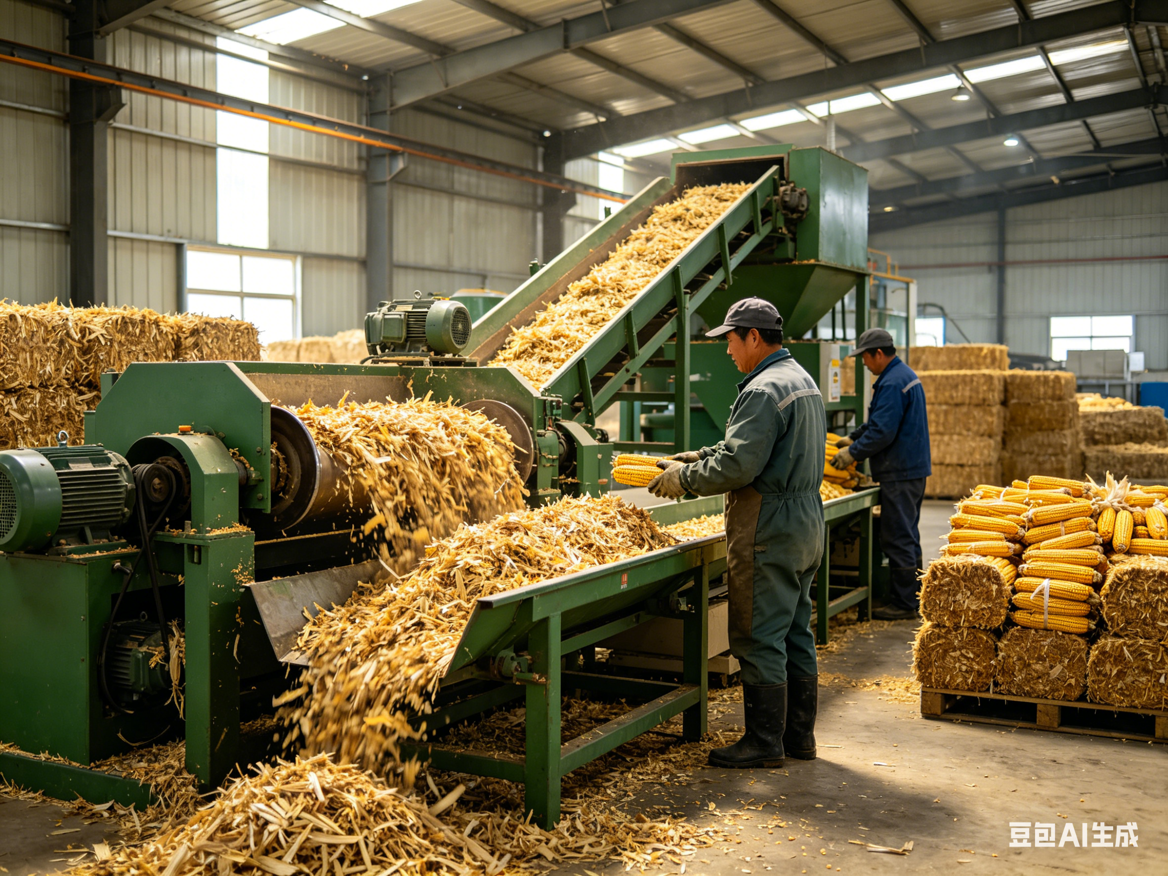 Corn Stalk Tableware Factory Workshop
